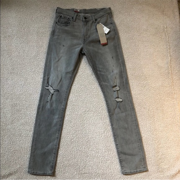 LEVI’S Women’s 505c Premium Jeans, Gray - Picture 3 of 7